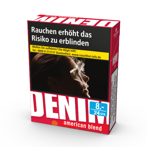 Denim Red XL 8 x 24 Zigaretten Denim Red XL 8 x 24 Zigaretten